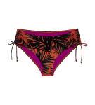 SUMMER PALM — Midi-bikiny s tvarujícím efektem a nastavitelnými stranami Triumph BROWN 46