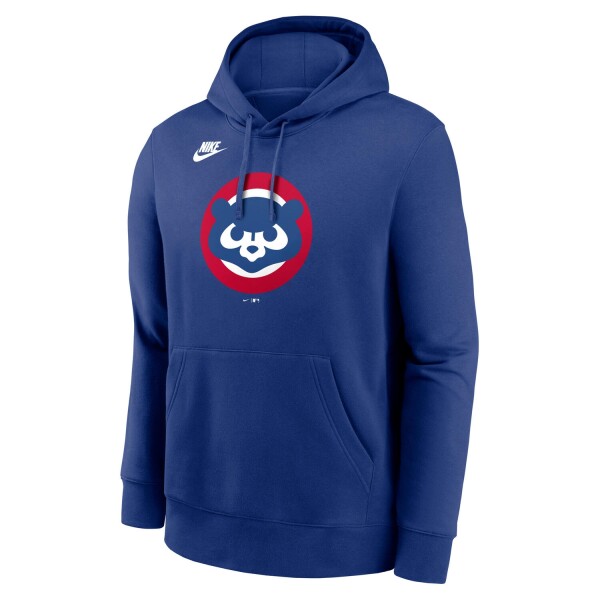 Nike Pánská mikina Chicago Cubs MLB 1978 Cooperstown Club Hoodie Velikost: 2XL