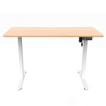 Ergonomický stůl s plynulou regulací výšky 120x60cm, melamin, dub, LT-H2210 OAK