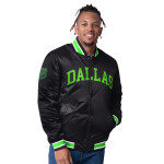 Starter Pánská bunda Dallas Stars NHL Closer Reversible Varsity Satin Jacket Velikost: M