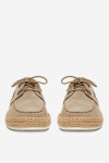 Espadrilky Gino Rossi BUMPER-01 MI08 Přírodní kůže (useň) - Semiš