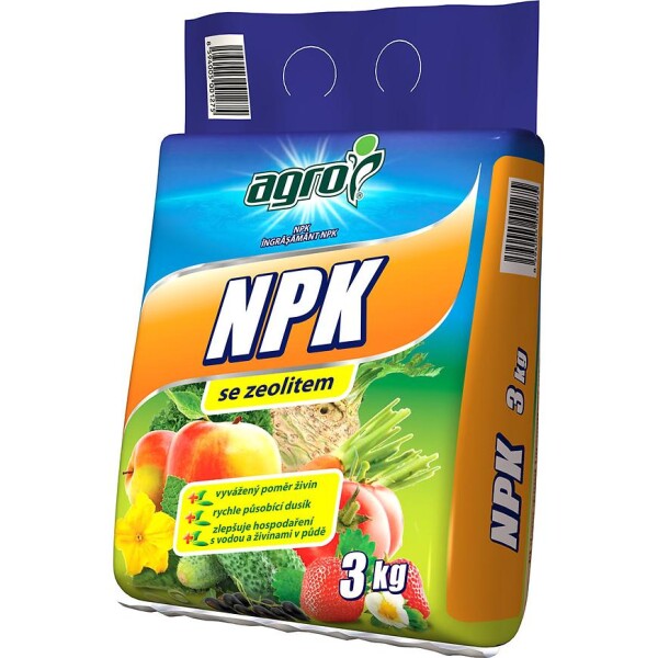 AGRO NPK se zeolitem 3 kg