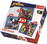 Trefl Puzzle Spiderman 3v1 (20,36,50 dílků) - Trefl