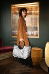 Nákupní taška Reisenthel Loopshopper L Jacquard grey