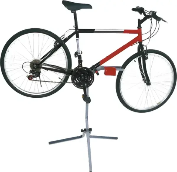 Compass Montážní stojan na kolo / Montážní stojan / Nastavitelná výška 95-105 cm / Nosnost 20 kg / Pogumované čelisti (XC-80039)