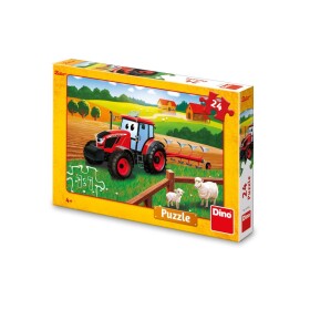 Zetor - orba: puzzle 24 dílků - Dino