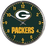 Hodiny Green Bay Packers NFL Chrome Team Design