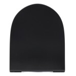 WC prkénko VitrA Sento duroplast černá mat 120-483-009 120-483-009