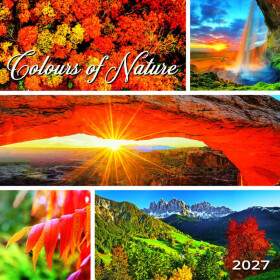 Kalendář 2027 nástěnný: COLOURS OF NATURE