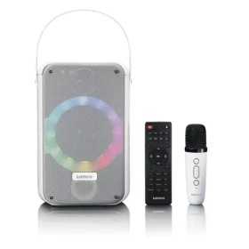 Lenco BTC-060WH bílá / Karaoke / 20W / BT 5.2 (BTC-060WH)