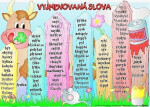 Vyjmenovaná slova/ Věta souvětí