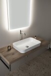 ISVEA - SOTT AQUA keramické umyvadlo 60x38cm, bílá 10SQ50060
