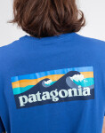 Tričko Patagonia M's Boardshort Logo Pocket Responsibili-Tee Endless Blue