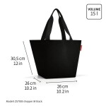 Nákupní taška přes rameno Reisenthel Shopper M Smiley® leo blush