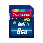 TRANSCEND SDHC karta 8GB Premium, Class 10 UHS-I, 300X EDF_325029