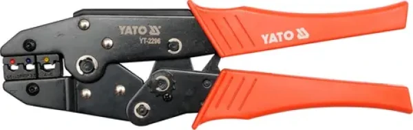 YATO Kleště konektorové 230mm, 22-10(AWG), 0,5-6,00mm2