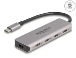 DeLock USB Hub 4 porty / USB hub / USB-C / 5 Gbps (64238)