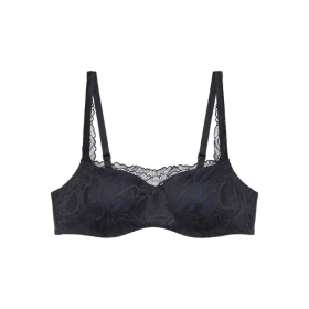 Dámská podprsenka Body Make-Up Illusion Lace Balconette - Triumph černá (0004) 085D