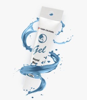 Food Colours gelová barva tuba Royal Blue 30 g