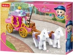 Sluban Girls Dream Village M38-B0872 Dobový kočár koníčky