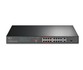 TP-Link CCTV switch TL-SL1218P (16x100Mb/s, 1xGbE uplink, 1xGbE/1xSFP combo uplink, 16xPoE+, 150W) EDF_438583