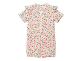 Little Dutch Plavky krátký rukáv Sunny Flowers vel. 74/80 (CL25038214LD)