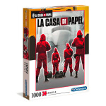 Clementoni Puzzle - La casa de papel 1000 dílků - Schleich Pre School Smurfs
