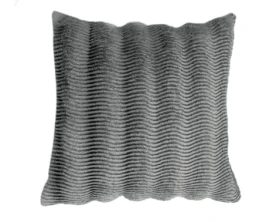 Dekorační polštář Rabbit 60x60 cm, šedý