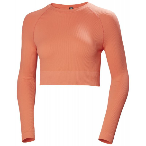 Dámské bezešvé tričko Allure Seamless Crop Top Ls 53939 284 Helly Hansen