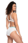 Dámské bikiny FIGS L-122BI-47 3-pack bílo-tyrkysová XL