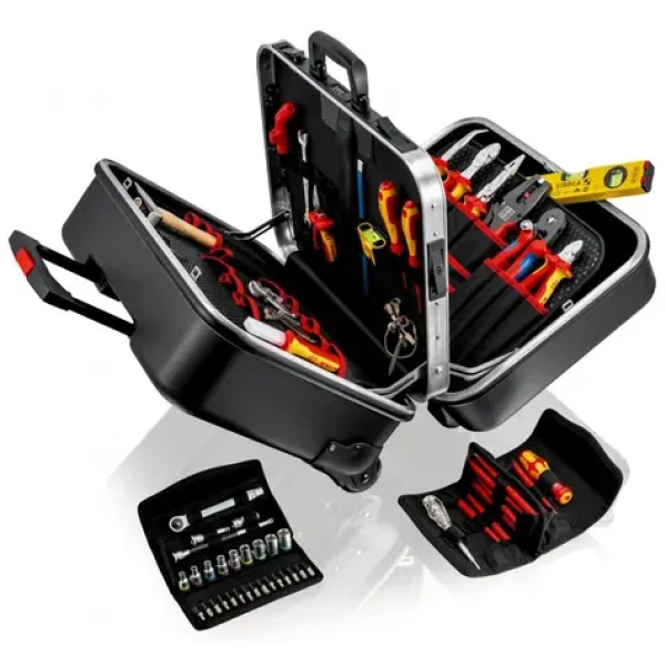 Knipex 00 21 41 Kufr s nářadím „BIG Twin Move“ Elektro 21-dílná (00 21 41)