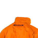 Unisex bunda do deště Basico Fluo RJ001 0028 oranžová - Givova 2XL
