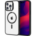 ESR Classic Hybrid HaloLock Case zadní kryt na mobil Apple iPhone 14 Pro transparentní, černá Kompatibilní s MagSafe