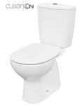 CERSANIT - WC KOMBI 683 ARTECO CO 021 3/5, SEDÁTKO ARTECO POLYPROPYLEN, SOFTCLOSE NEW K667-074