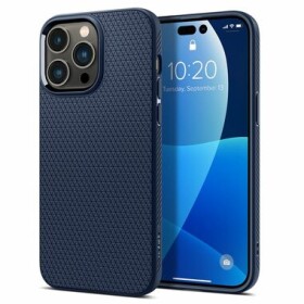 Pouzdro Spigen Liquid Air Navy iPhone 14 Pro Max modré