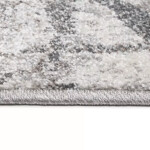 DumDekorace Světle krémový designový koberec s mramorovým vzorem Šířka: 200 cm | Délka: 300 cm