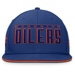 Fanatics Pánská kšiltovka Edmonton Oilers NHL Flat Brim Snapback