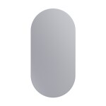 Erga Oval, oválné zrcadlo 40x80cm, ERG-V01-OVAL-4080-CL