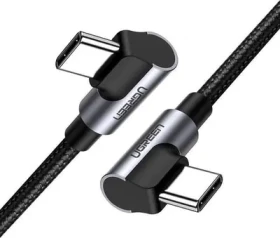 UGREEN US323 kabel USB-C na USB-C 2 m černá / 60 W (UGR1091BLK)