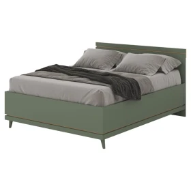 Postel Scandi 31 160 dub olejovaný/zelená
