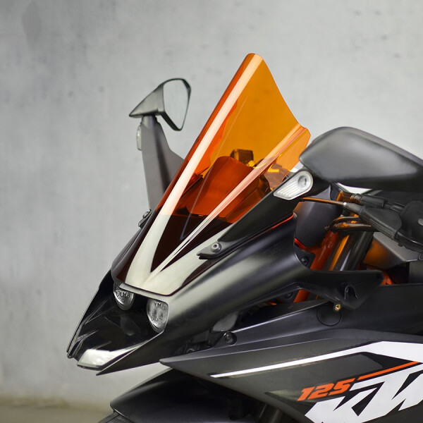 Ktm RC 125 2014-2021 Racing plexi štít