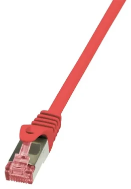 LogiLink červená / Patch kabel / Cat6 / S/FTP / RJ-45 / 2 m (CQ2054S)