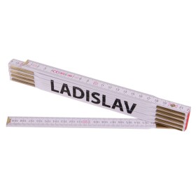 Metr skládací, 2m, dřevěný, PROFI, "LADISLAV"