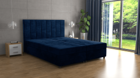 FRONTI Postel VIKI 160x200 modrá