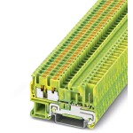 Phoenix Contact 3209659 trojitá svorka ochranného vodiče 5.2 mm rychlé připojení zelená, žlutá 50 ks