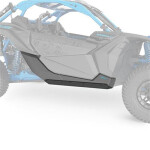 Boční nášlapy Rock X RC na Can-Am Maverick X3