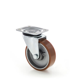 Strongo Kolečko s polyuretanovým běhounem 125 mm, otočné 5013