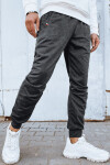 Pánské joggery, tmavě šedé, Dstreet UX4120 XL / XXL