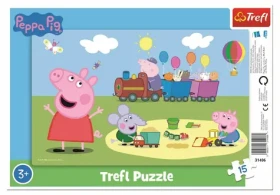 Trefl - Puzzle - Prasátko Peppa: Veselý vláček