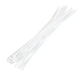 LogiLink stahovací pásky transparentní / Stahovací pásky / Nylon / 400 mm / 100 ks (KAB0040)